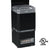 Air Series, 9.8kW Sauna Heater w/Climate Equalizer, Black