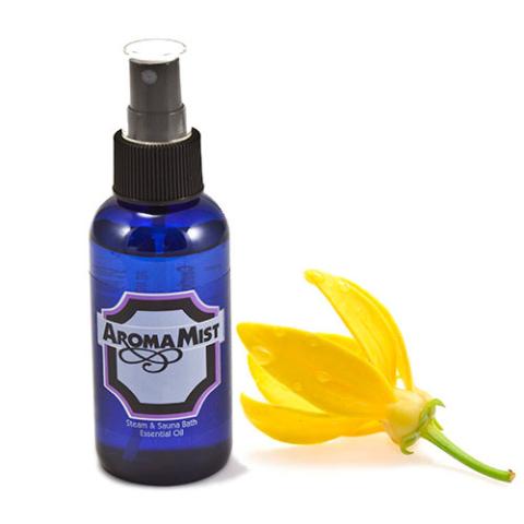 Ylang Ylang Aromatherapy Bath Oil – 4 oz Refillable Mist Spray Bottle