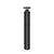 Sauna Wood Stove Chimney Kit, 1500mm, Black Steel