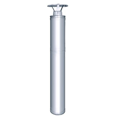 Sauna Wood Stove Chimney Kit, 1500mm, Stainless Steel