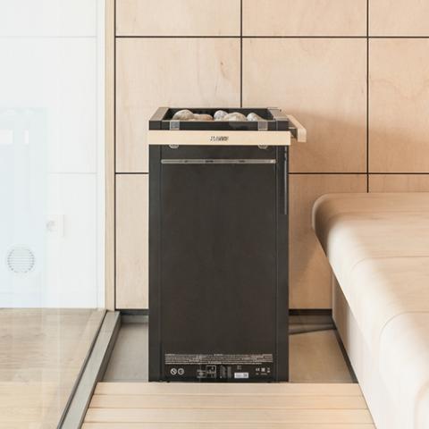 Virta Series 9kW Stainless Steel Sauna Heater at 240V 1PH