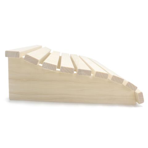 Alder, Sauna Headrest, 3.8" x 11" x 13.2", Small