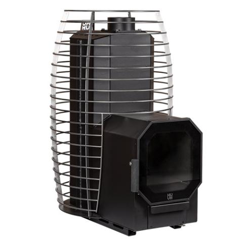 Wood-Burning Sauna Stove w/ Firebox Extension, 9.8kW
