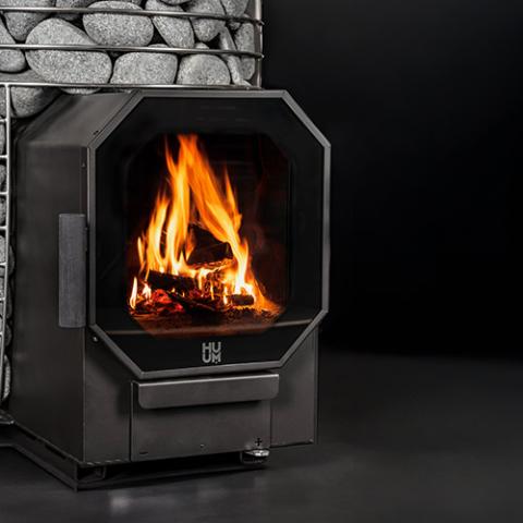 Wood-Burning Sauna Stove, 9.8kW
