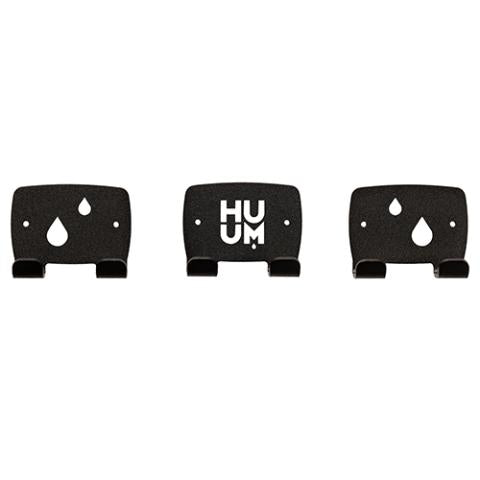 OVO Sauna Design Towel Hook Set, Black