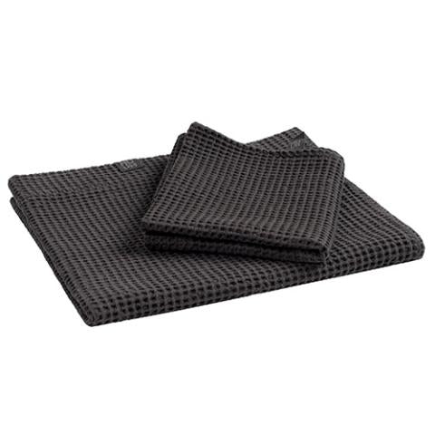 OVO Sauna Towel Set, Black