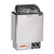 KIP Series 6kW Stainless Steel Sauna Heater at 240V 1PH with Built-In Time and Temperature Controls