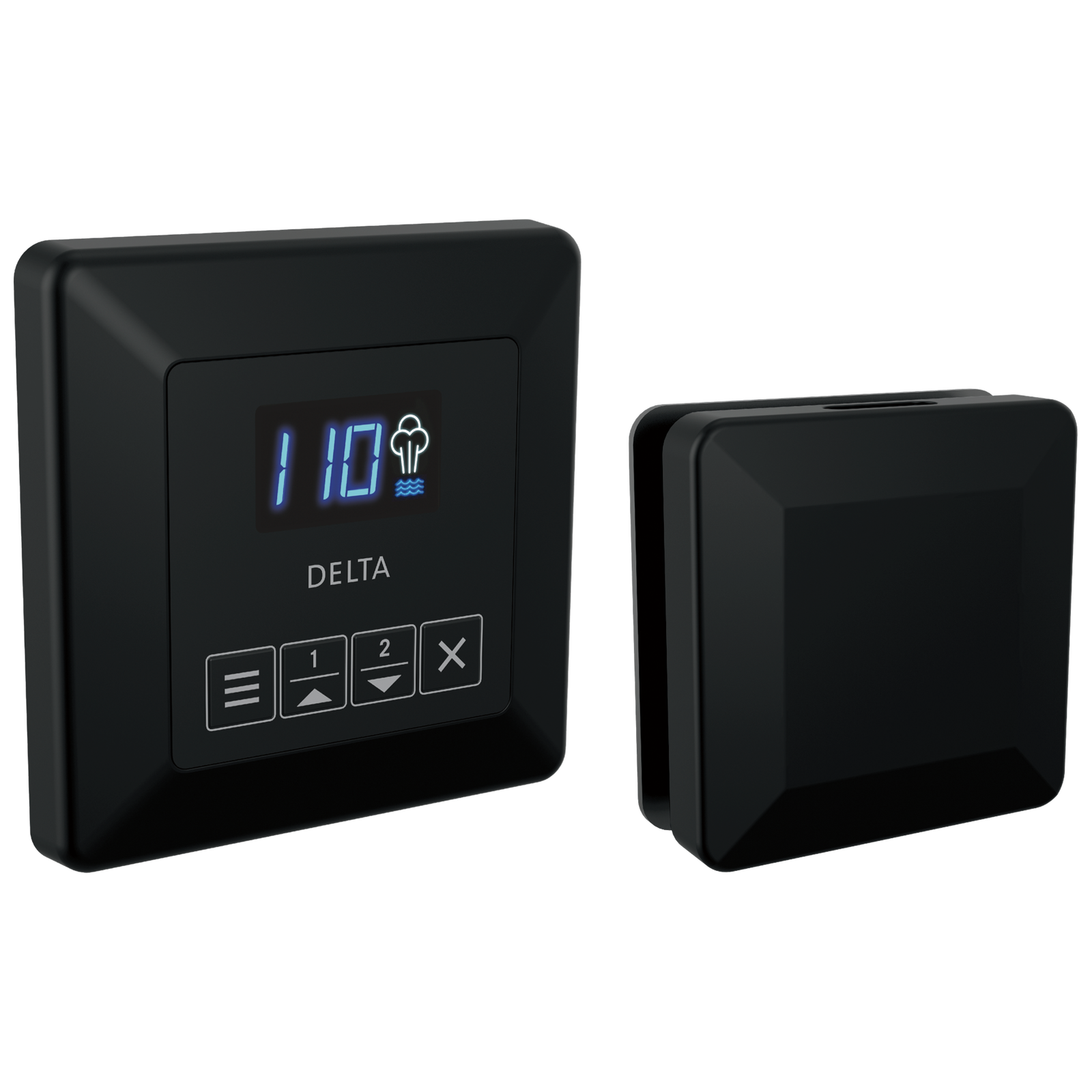 SteamScape™ Square Control and Square Steam Head