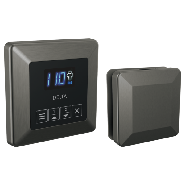 SteamScape™ Square Control and Square Steam Head