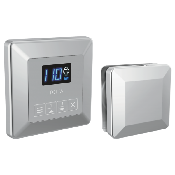 SteamScape™ Square Control and Square Steam Head