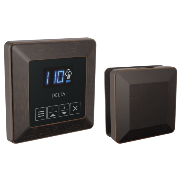 SteamScape™ Square Control and Square Steam Head