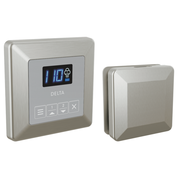 SteamScape™ Square Control and Square Steam Head