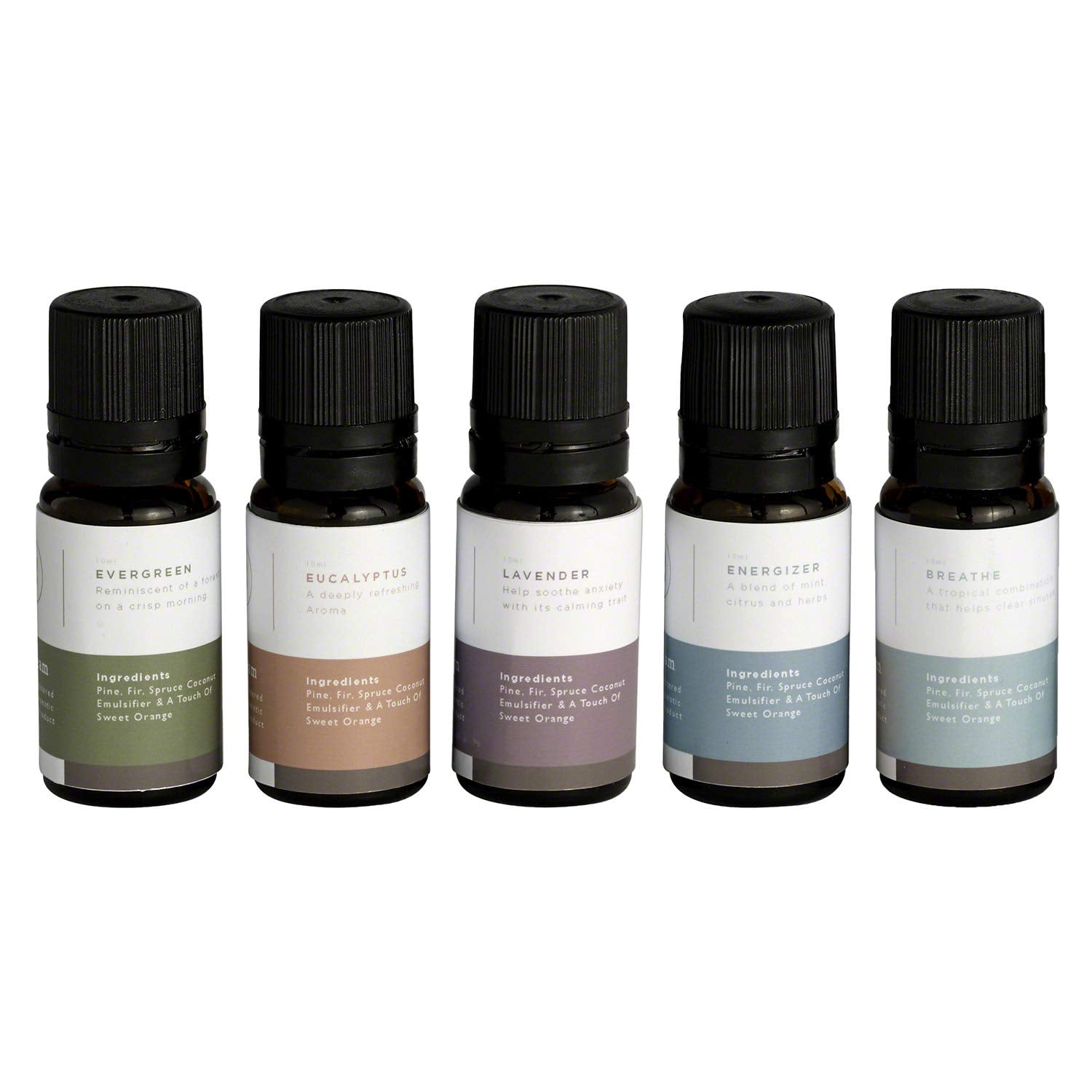 Mr.Steam Essential Aroma Oil, 5-Pack, 10mL