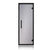 Prehung Tinted Glass Sauna Door, Black Alder Frame 24x73