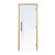 Prehung ADA Clear Glass Sauna Door, Aspen 36x80