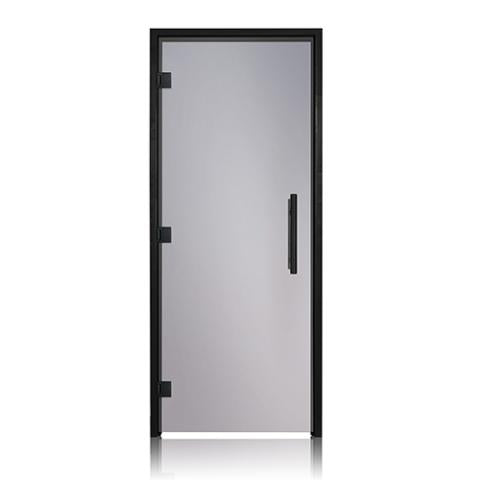 Prehung ADA Tinted Glass Sauna Door, Black Alder 36x80