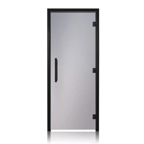 Prehung ADA Tinted Glass Sauna Door, Black Alder 36x80
