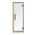 Prehung Tinted Glass Sauna Door, Thermo-Aspen Frame 24x73