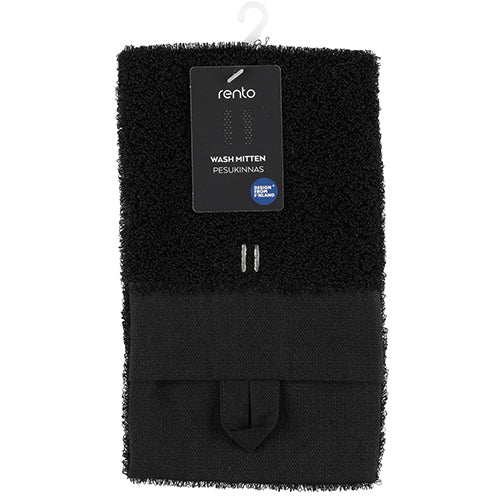 Rento Wash Mitten Black
