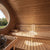 SaunaLife Model G11 Outdoor Home Sauna Kit