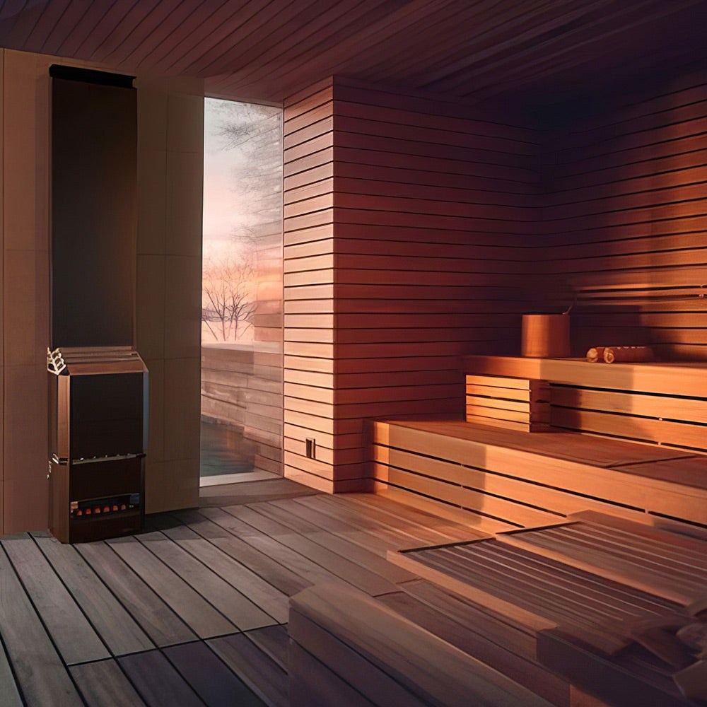 Saunum AIR 10 WiFi Sauna Heater Package-Air 10 CSB PKG