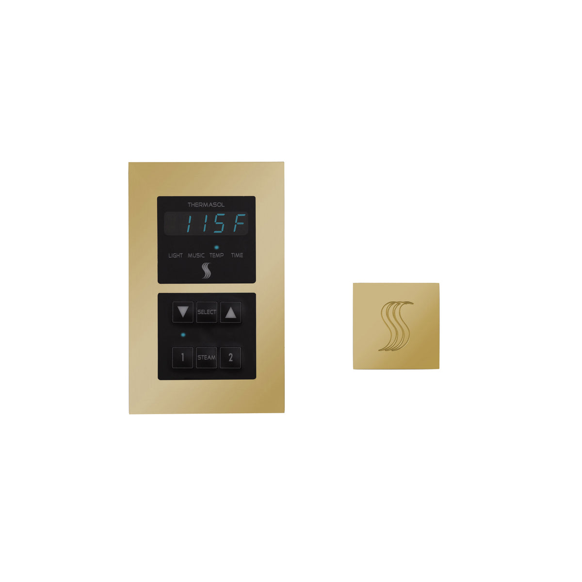 Signature Series Control and Steam Head Kit Square
