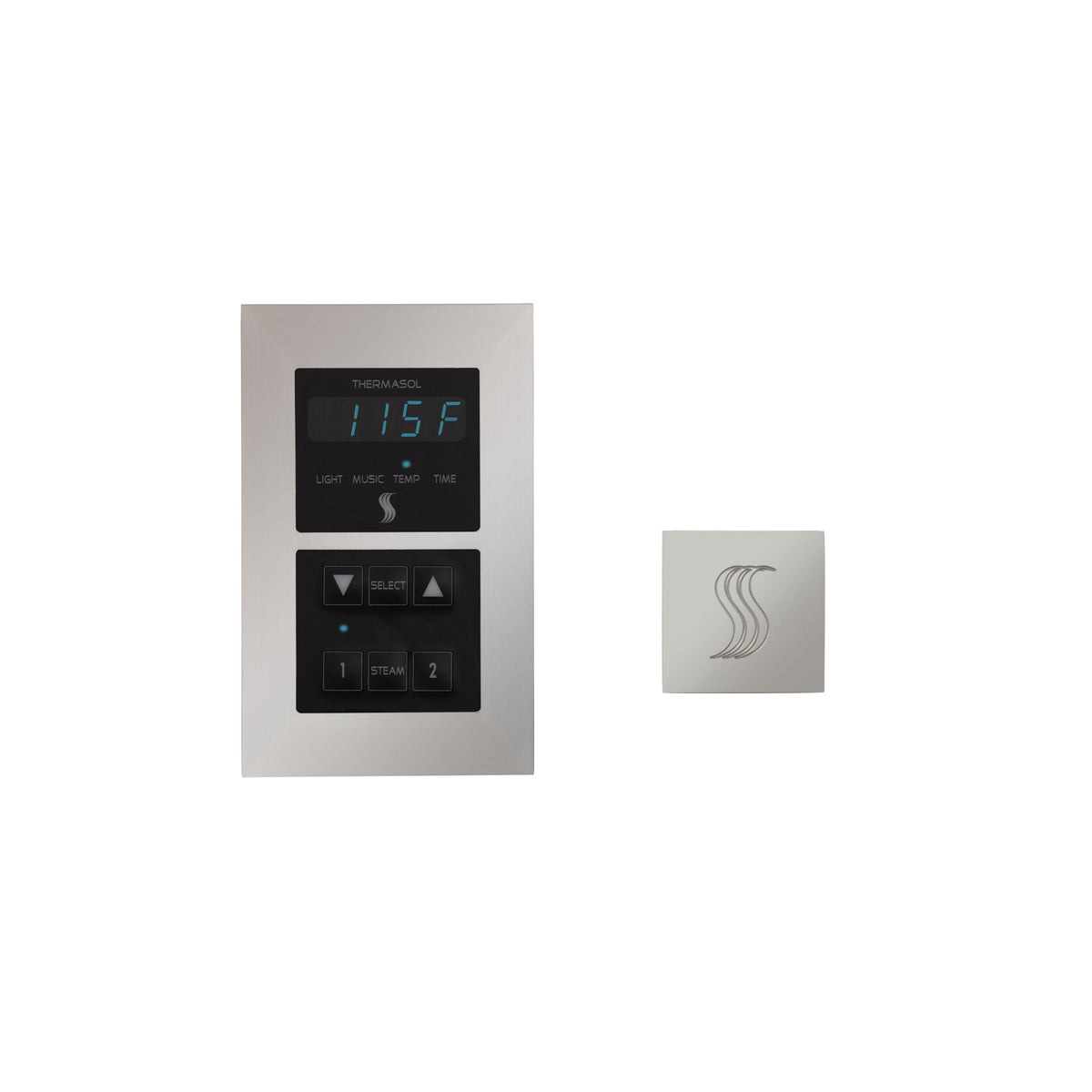 Signature Series Control and Steam Head Kit Square