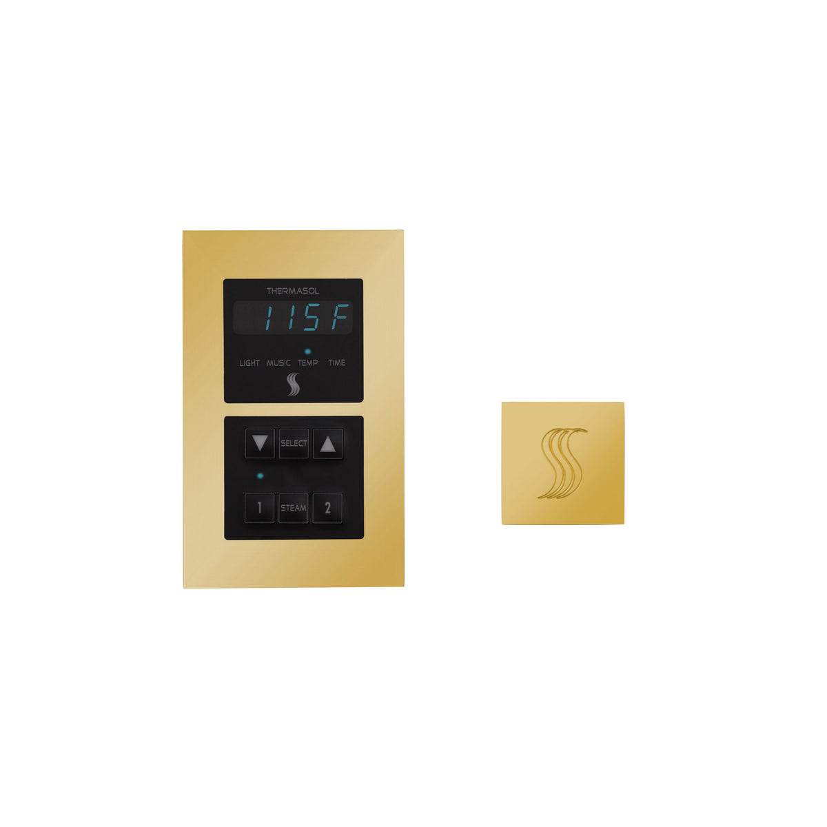 Signature Series Control and Steam Head Kit Square