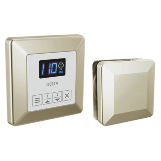 SteamScape™ Square Control and Square Steam Head