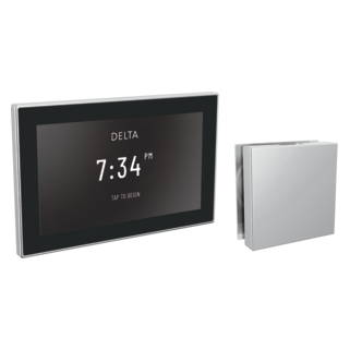 Digital Interface and Contemporary Square Steam Head