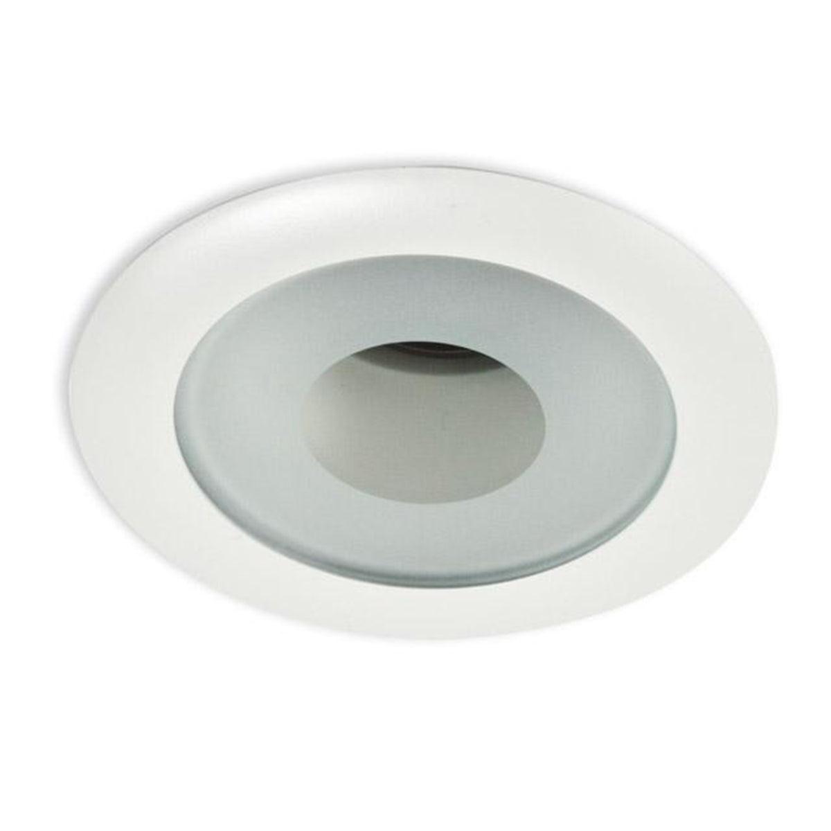 Bathology Steam Room / In-Shower Light, Recessed, 5&quot; Diameter Metal / Glass Lens