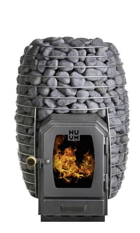 HIVE Wood Series 17.0kW Wood-Fired Sauna Stove w/ Firebox Extension
