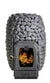 HIVE Wood Series 17.0kW Wood-Fired Sauna Stove w/ Firebox Extension