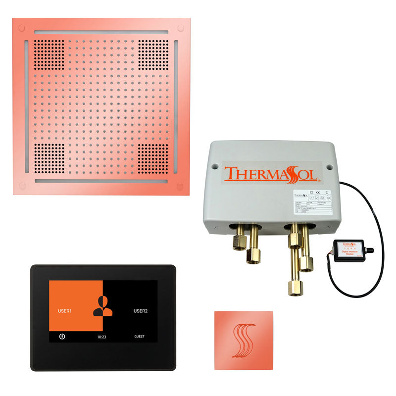 The Total Wellness Hydrovive Package with 7&quot; ThermaTouch and Square