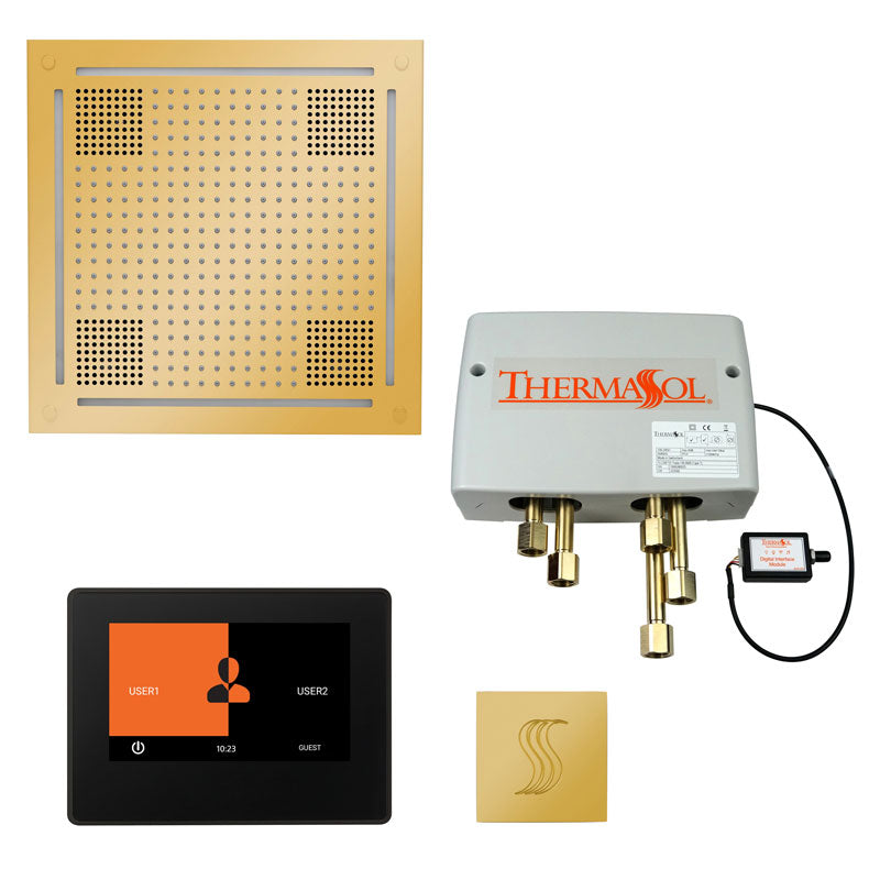 The Total Wellness Hydrovive Package with 7&quot; ThermaTouch and Square