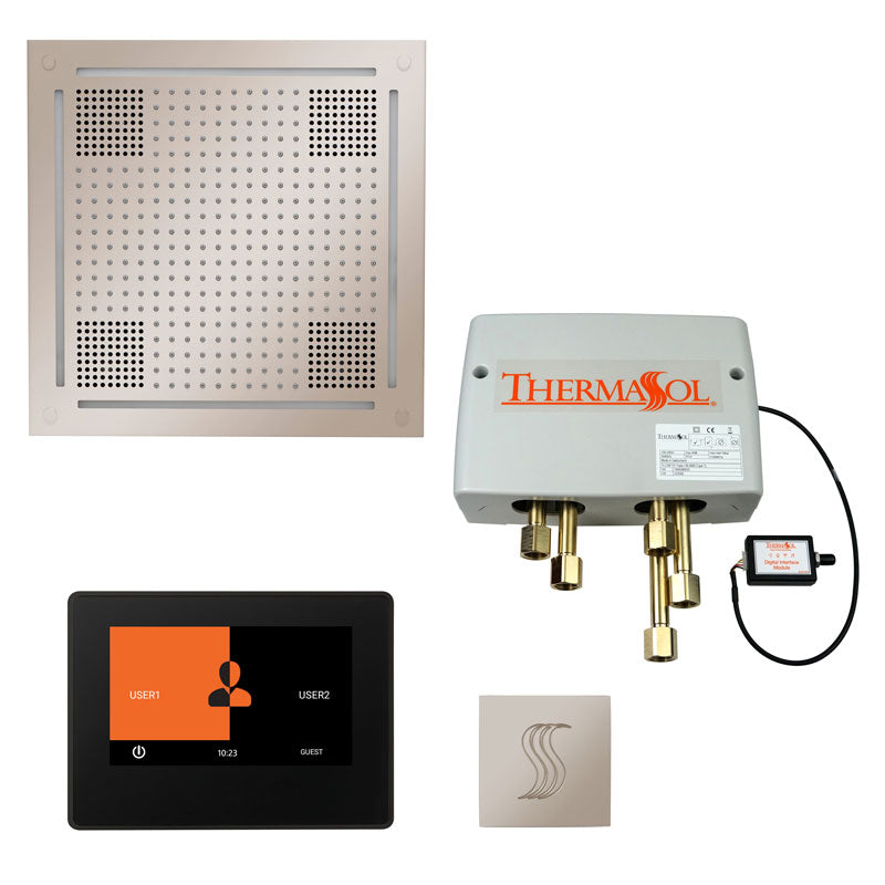 The Total Wellness Hydrovive Package with 7&quot; ThermaTouch and Square