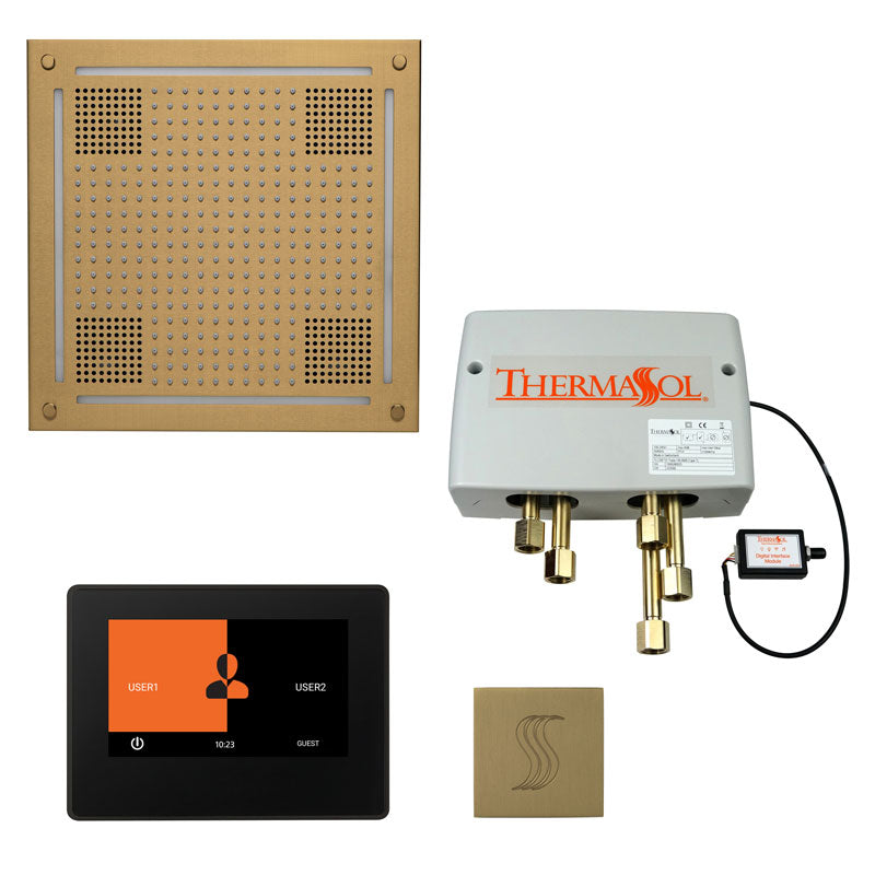 The Total Wellness Hydrovive Package with 7&quot; ThermaTouch and Square