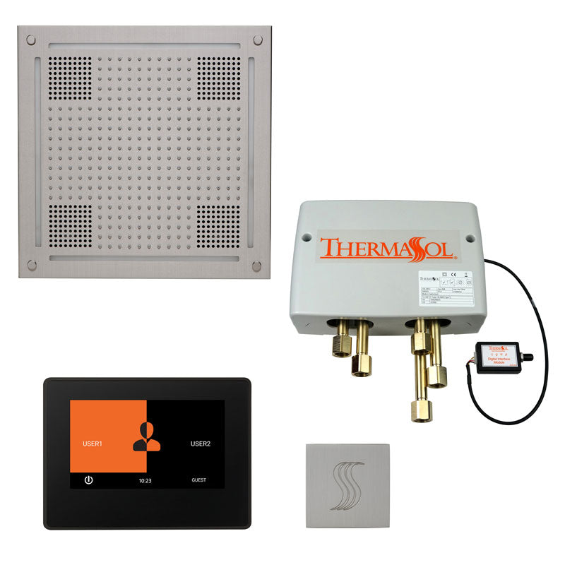 The Total Wellness Hydrovive Package with 7&quot; ThermaTouch and Square