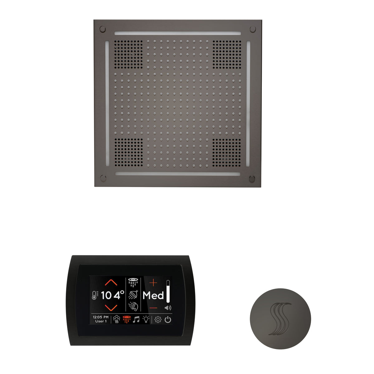 The wellness Hydrovive Steam Package with SignaTouch Round
