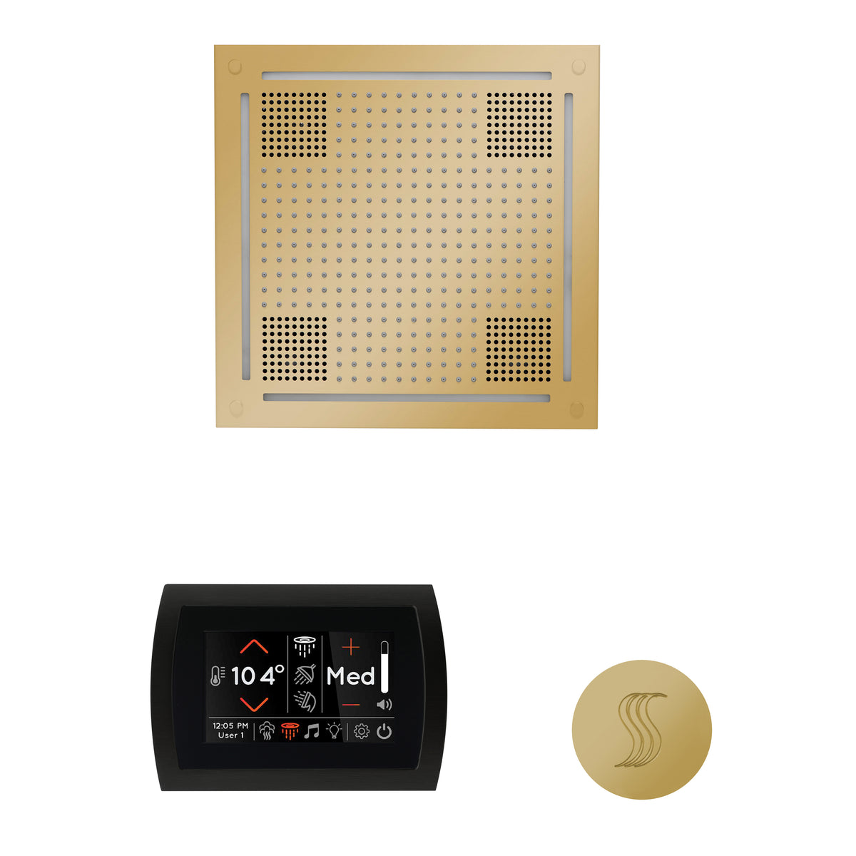 The wellness Hydrovive Steam Package with SignaTouch Round
