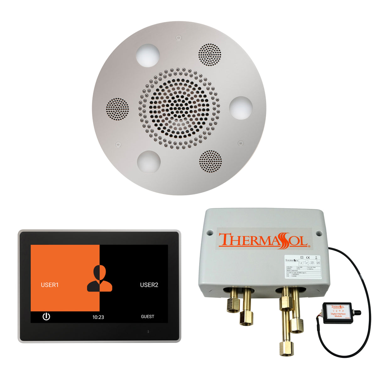 The Wellness Shower Package with 10&quot; ThermaTouch Round