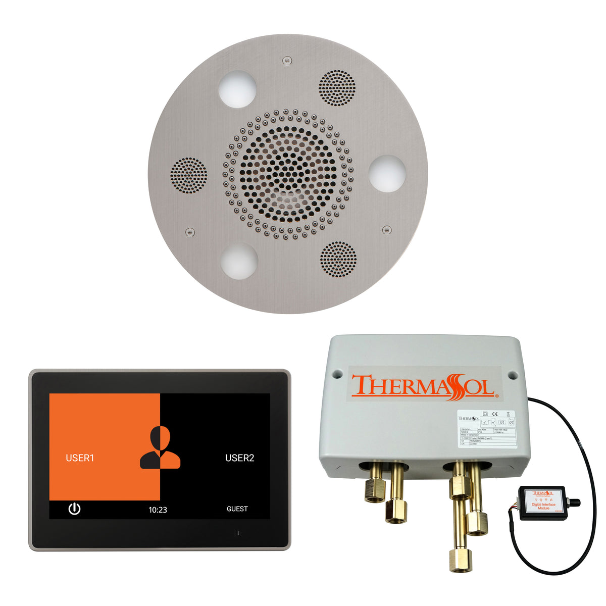 The Wellness Shower Package with 10&quot; ThermaTouch Round