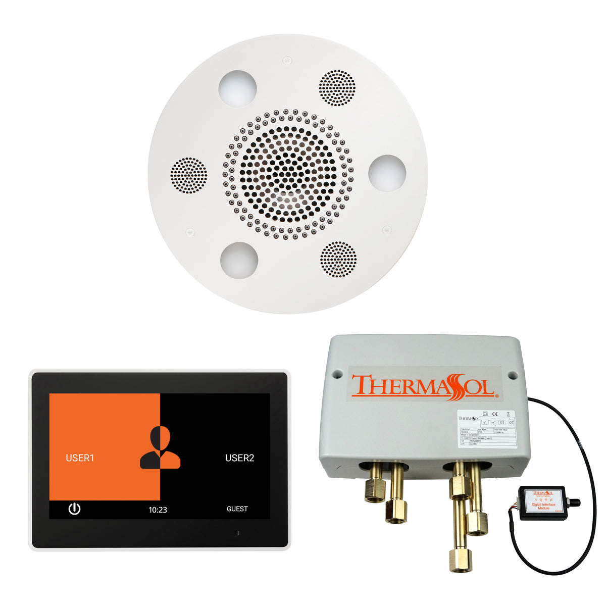The Wellness Shower Package with 10&quot; ThermaTouch Round