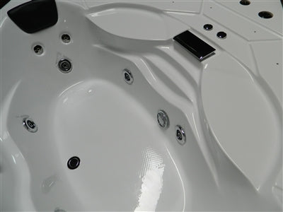 Mesa WS-608P Steam Shower Tub Combo - 63&quot; x 63&quot; x 85&quot; Blue Glass